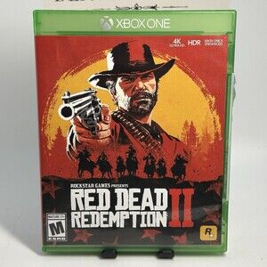 Red Dead Redemption 2 (Microsoft Xbox One, 2018) Tested & Working w/Map Insert!